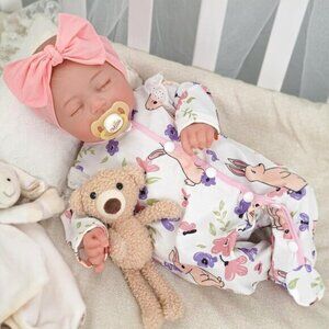20" Realistic Reborn Baby Doll – Soft Vinyl Lifelike Newborn Connie